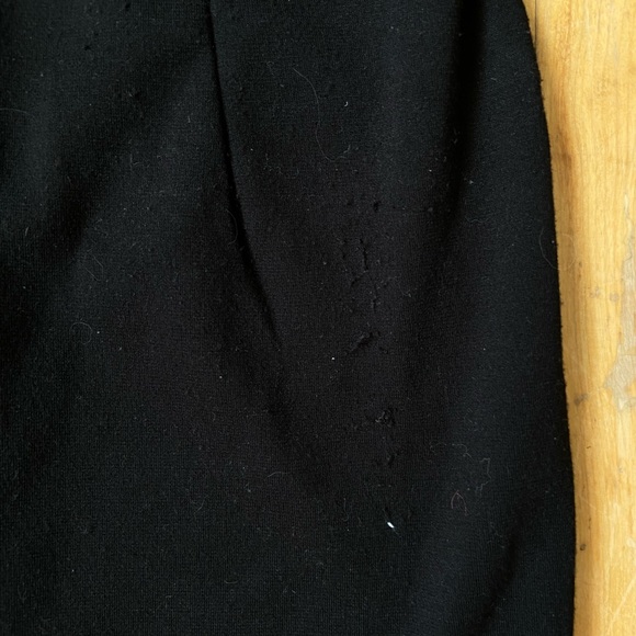 Little Black Dress w Off-The-Shoulder Sleeves - Picture 5 of 6